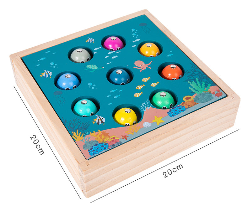 Magnetischen Angelspiels Montessori