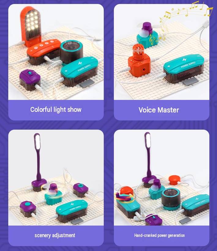 Physik Experimente mit Elektronik Baukasten