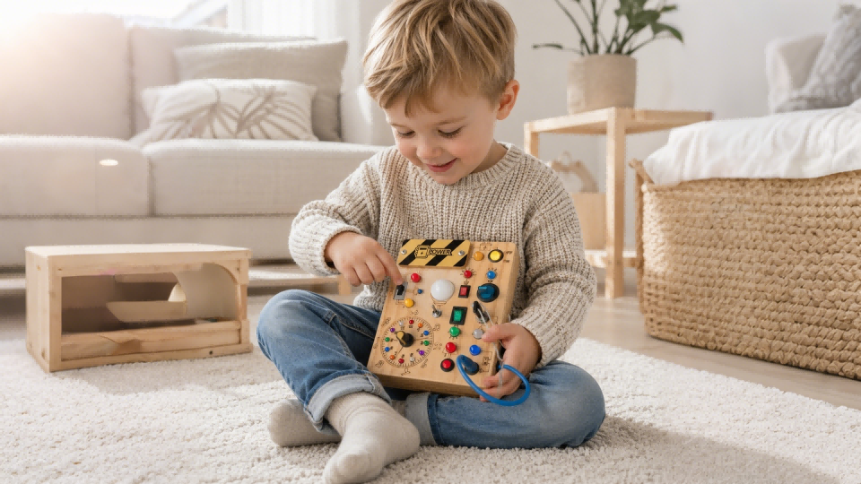 Der Moment, in dem ich froh war, dieses Busy Board dabei zu haben