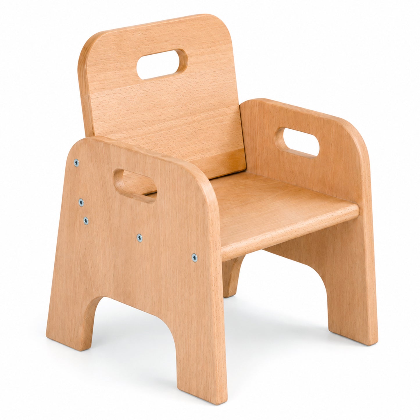 Chaise Montessori en bois pour tout-petit – Chaise basse pour enfant dès 1 an