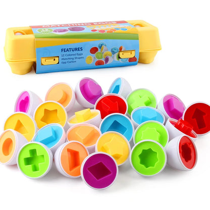 Montessori-eierspeelgoed voor baby's vanaf 1 jaar