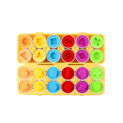 Montessori-eierspeelgoed voor baby's vanaf 1 jaar