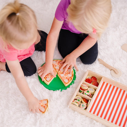 Premium Holz-Pizza-Set – 54-tlg. Küchenzubehör (Klett)