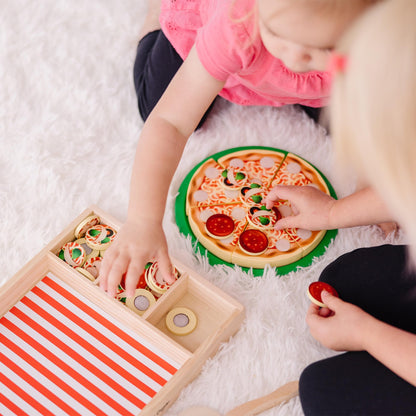 Premium Holz-Pizza-Set – 54-tlg. Küchenzubehör (Klett)