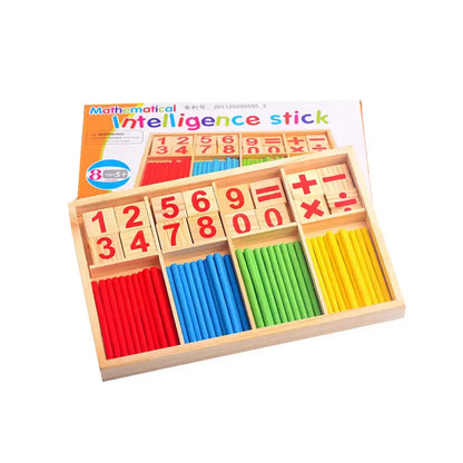 Jouet de mathématiques Montessori – chiffres et bâtonnets