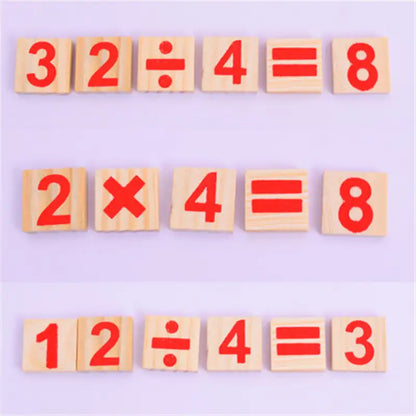 Jouet de mathématiques Montessori – chiffres et bâtonnets