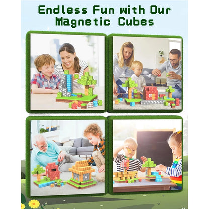 Blocs magnétiques Montessori – Construction stable et amusante