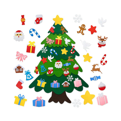 DIY Filz-Weihnachtsbaum – Interaktives Dekorations-Set