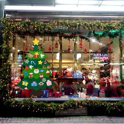 DIY Filz-Weihnachtsbaum – Interaktives Dekorations-Set