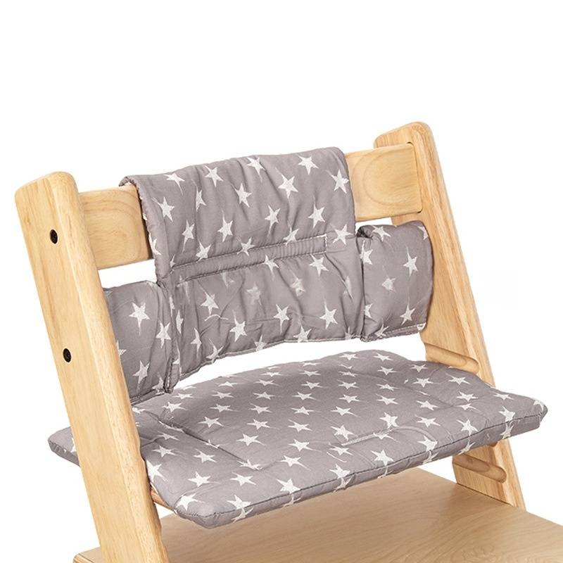 Montessori Hochstuhl aus Buchenholz – Kinderstuhl mit Tablett