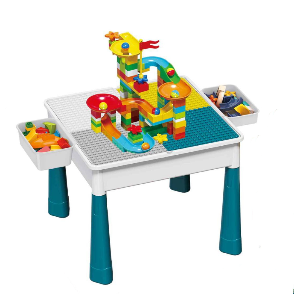 5-in-1 Montessori Bautisch – Sand-/Wassertisch & Ordnung