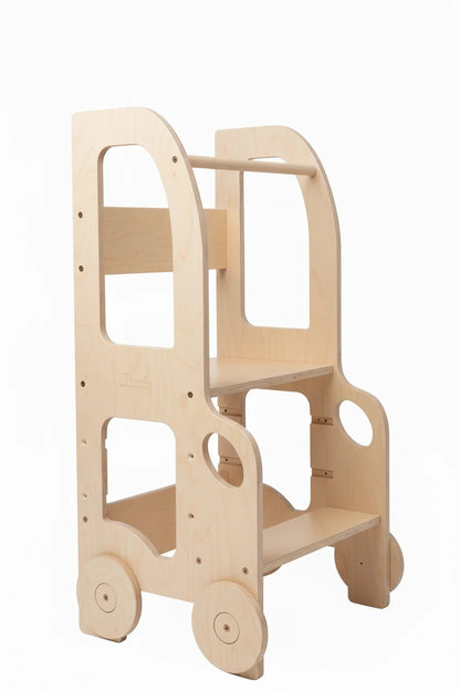 Mitwachsender Lernturm für Kleinkinder