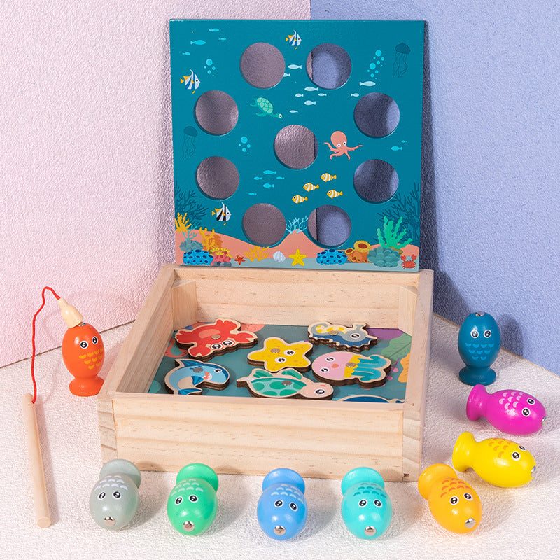 Magnetischen Angelspiels Montessori