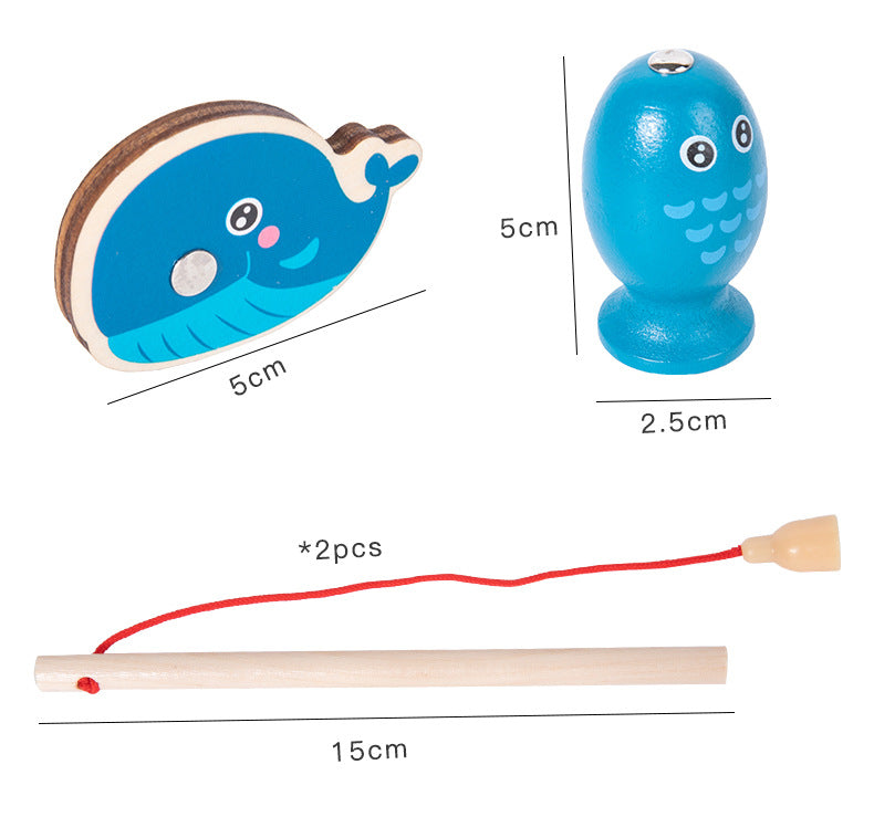 Magnetischen Angelspiels Montessori