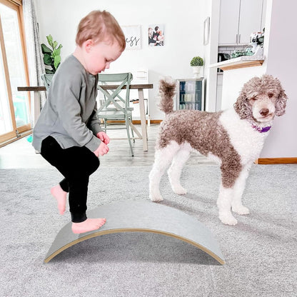 Planche d’équilibre Montessori en bois – planche à bascule pour enfants