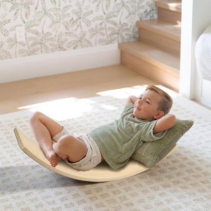 Planche d’équilibre Montessori en bois – planche à bascule pour enfants