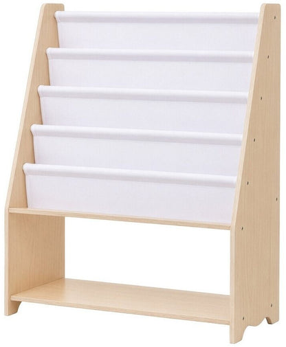 Hochwertige Holzstruktur vom Montessori Kinder Bücherregal