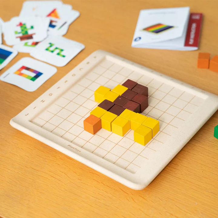 Montessori Zählwürfel 2100-teilig Lernspielzeug aus Holz