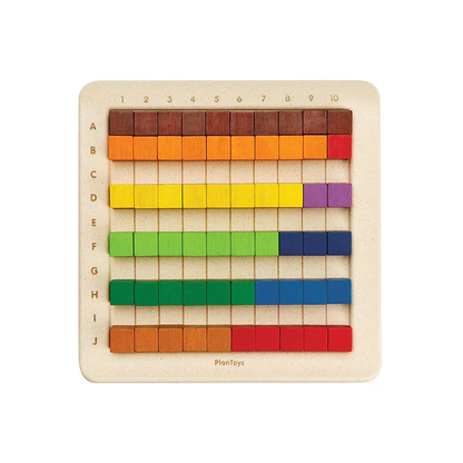 Montessori Zählwürfel – Buntes Mathematik Lernspielzeug aus Holz