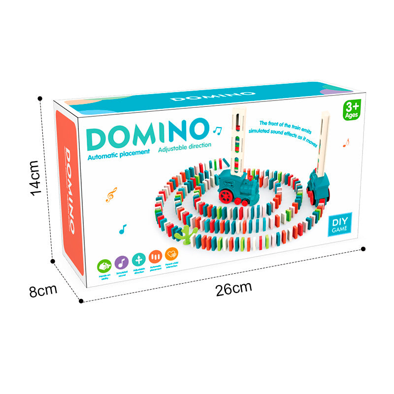 Montessori Automatischer Domino Zug Set