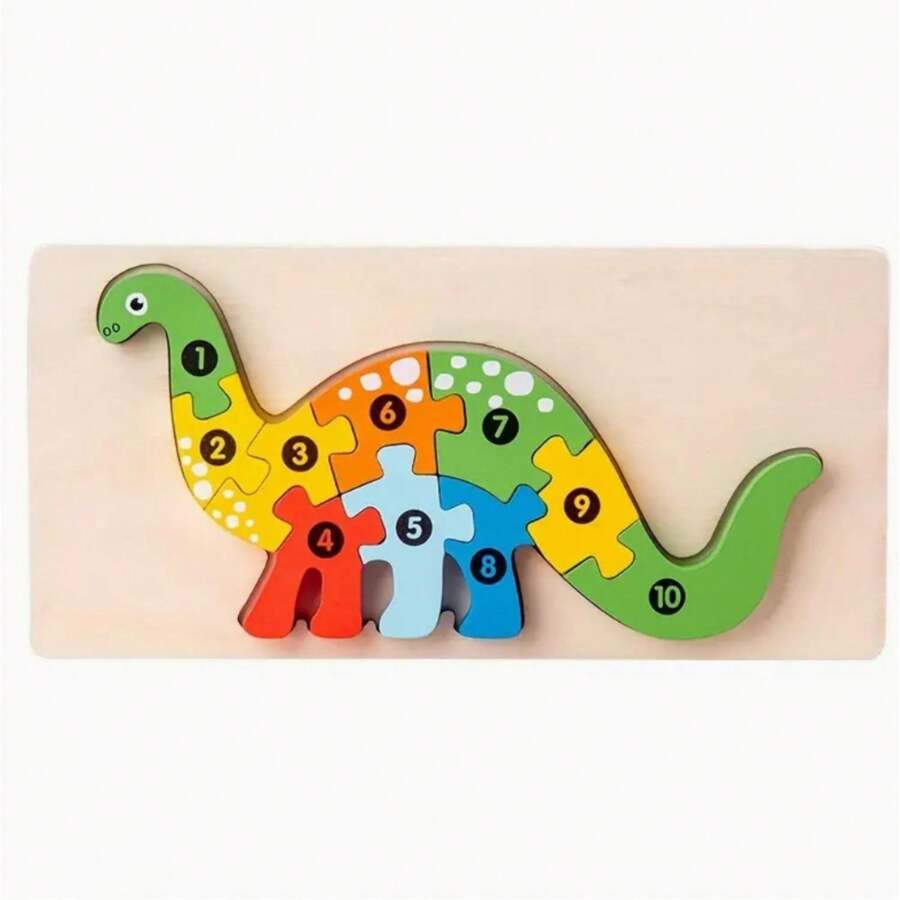 Puzzles Montessori en bois pour tout-petits