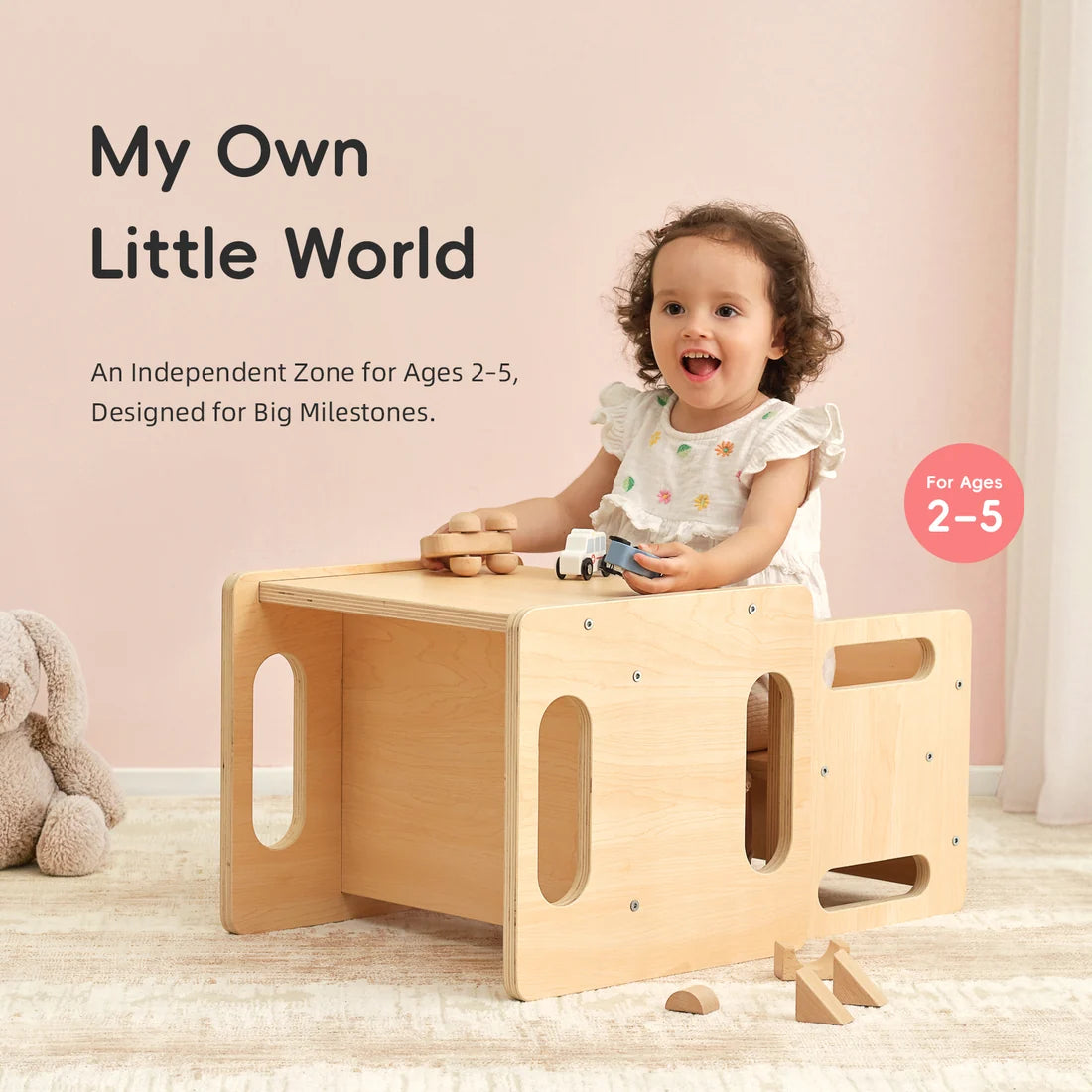 Montessori Kinder Möbel für einen eigenen Bereich