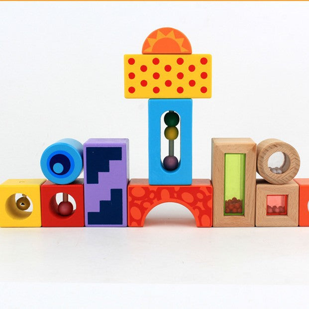 Montessori Klangbausteine von Eichhorn im Einsatz – Sensorikspielzeug für Kleinkinder – MontessoriLernwelt