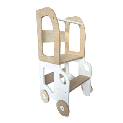 montessori-learning-tower-car-design-3-in-1-kitchen-helper