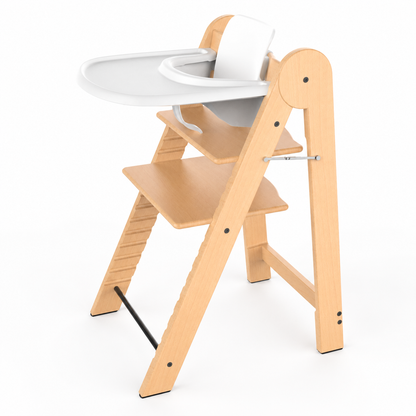 Montessori Lernturm 3-in-1 klappbar höhenverstellbar aus Holz für Kinder Küche Lernhilfe