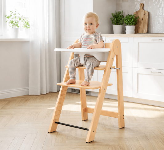 Montessori Lernturm 3-in-1 klappbar höhenverstellbar aus Holz für Kinder Küche Lernhilfe