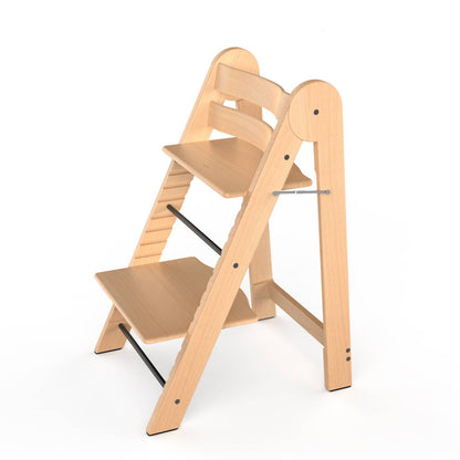 Montessori Lernturm 3-in-1 klappbar höhenverstellbar aus Holz für Kinder Küche Lernhilfe