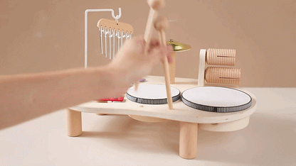 Montessori Musik-Aktivitätstisch – Klang & Rhythmus