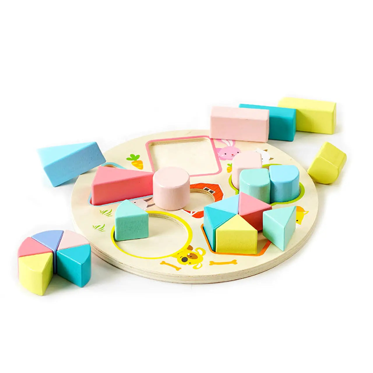 Montessori Formen Steckspiel Holz Kinder Lernspiel Farben Formen Motorik Spielzeug