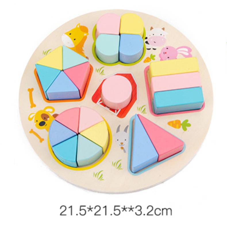 Montessori Formen Steckspiel Holz Kinder Lernspiel Farben Formen Motorik Spielzeug