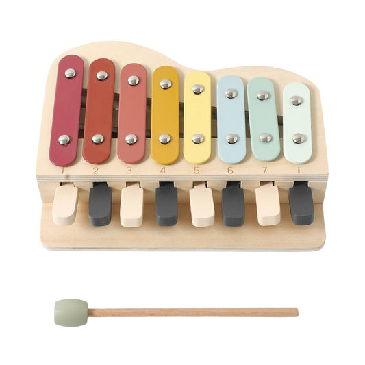 Holz Xylophon und Klavier f¨¹r Kinder ¨C Montessori Musikspielzeug ab 1 Jahr