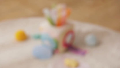 Baby Sensorische Taschentuchbox – Meerjungfrau