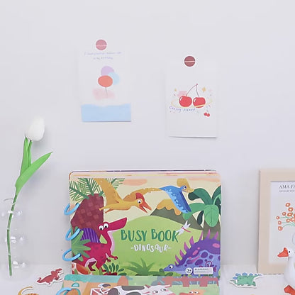 Montessori Buch Baby – Fühlbuch & Lernspielzeug (englische Wörter)