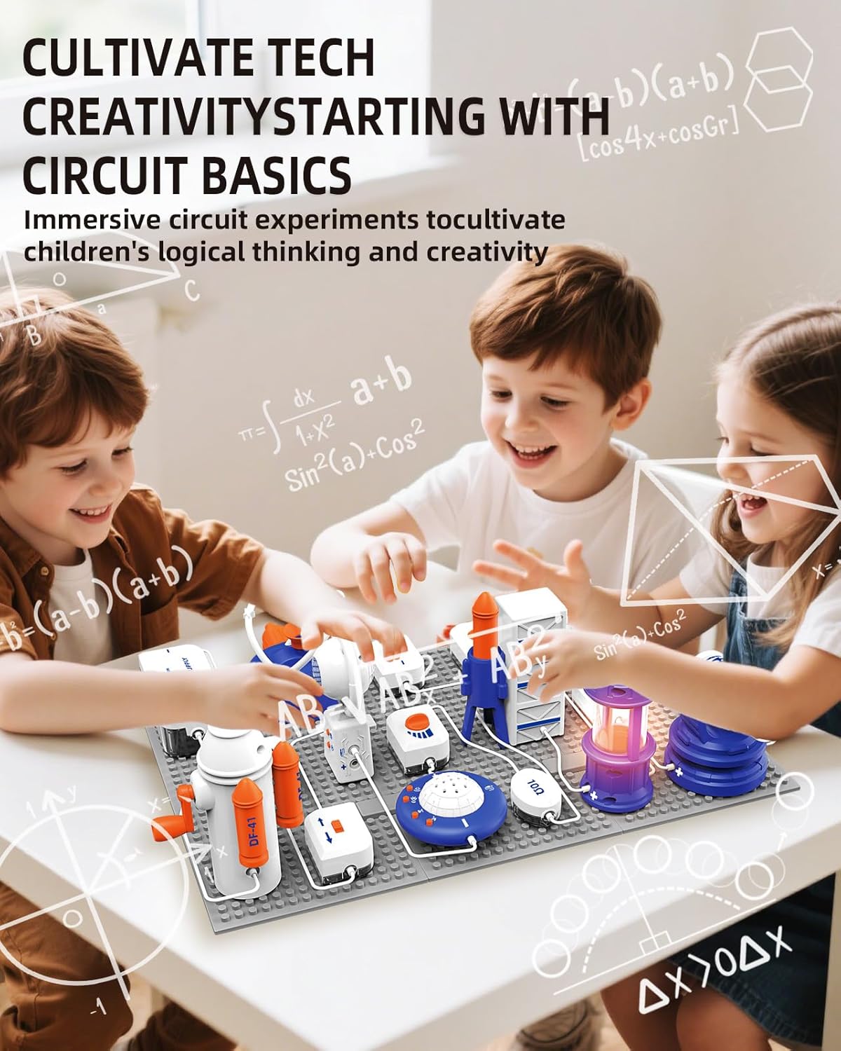 STEM Elektronik Baukasten für Kinder zum gemeinsamen Experimentieren