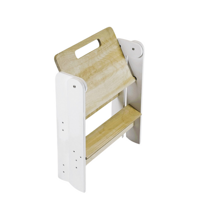 Klappbarer Tritthocker Kinder Holz Küche Badezimmer platzsparend