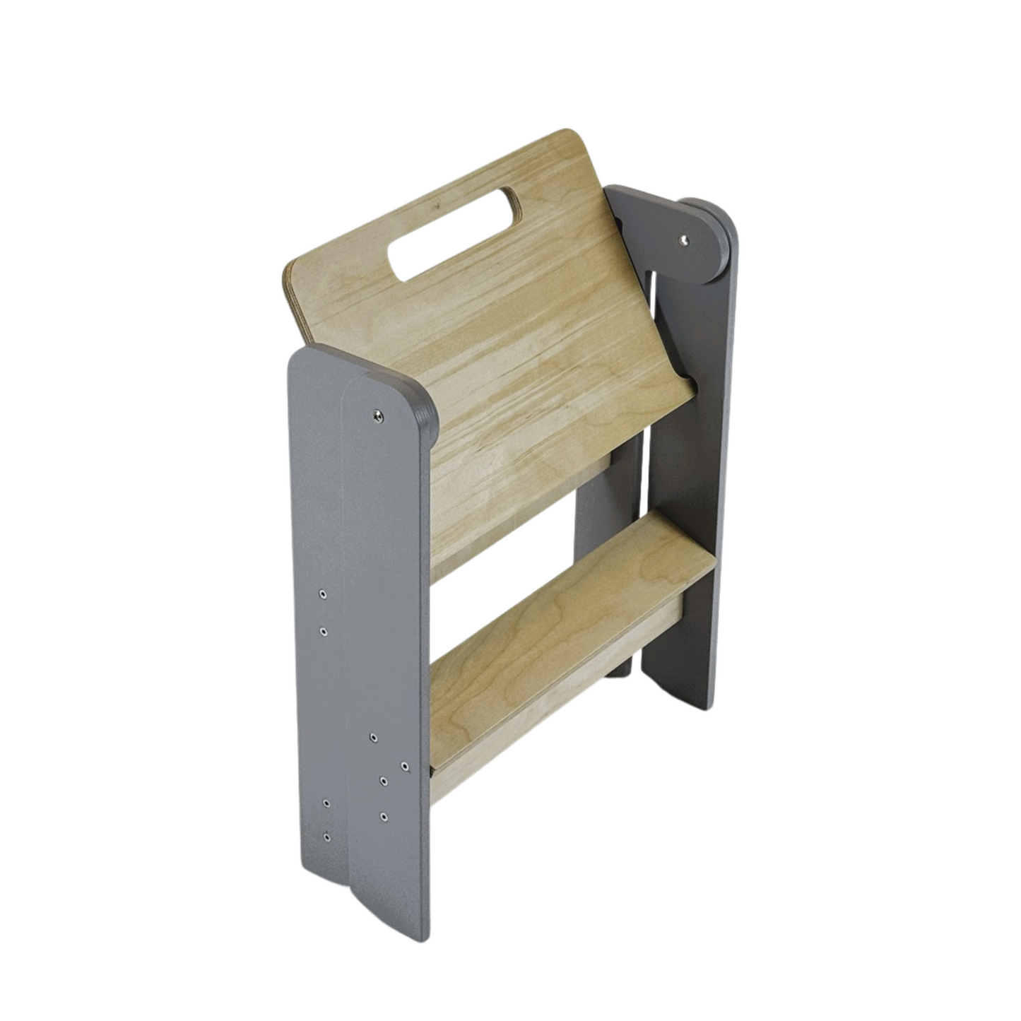 Klappbarer Tritthocker Kinder Holz Küche Badezimmer platzsparend