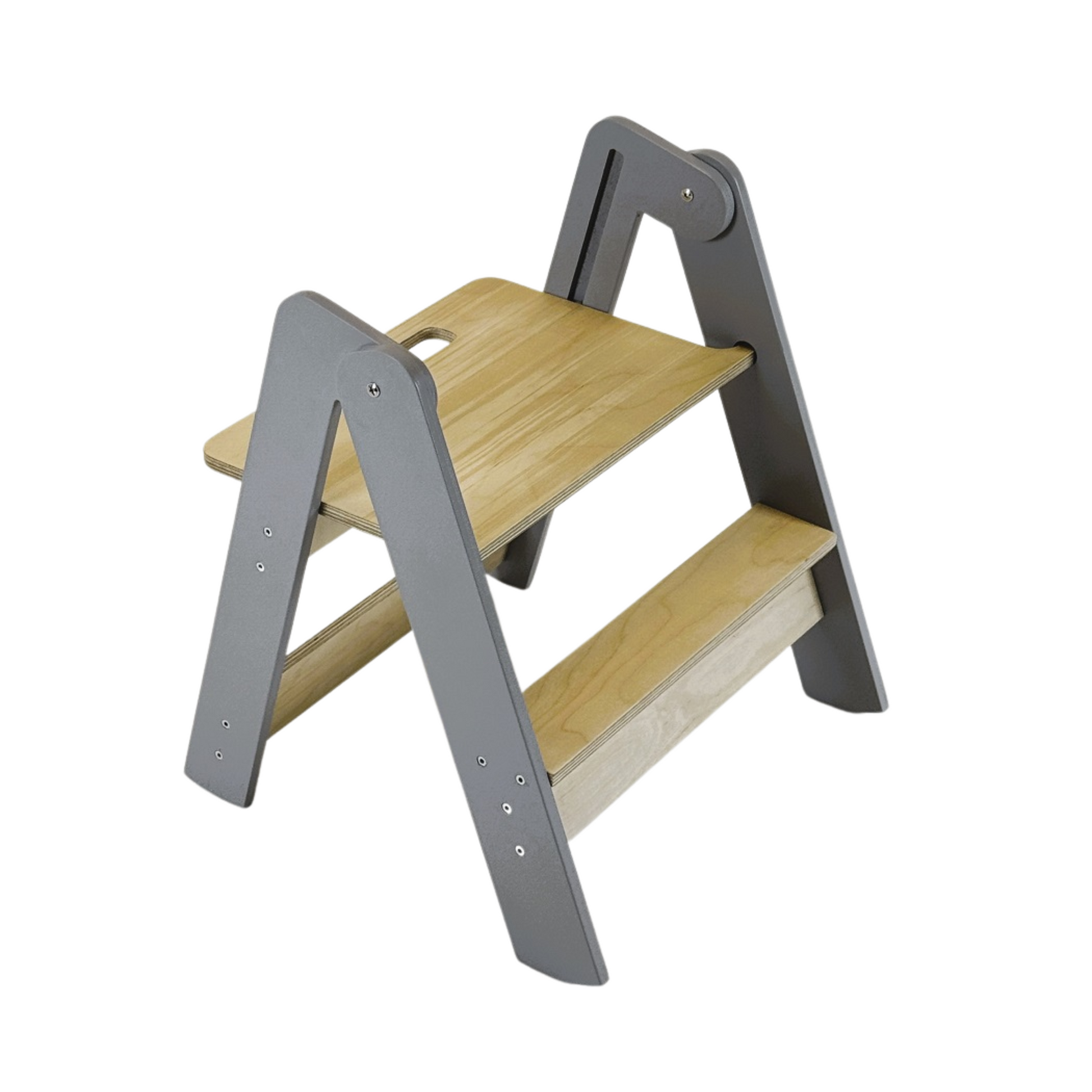 Klappbarer Tritthocker Kinder Holz Küche Badezimmer platzsparend